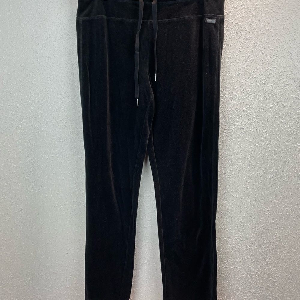 EUC Calvin Klein Performance Womens Velour Comfy Pants Size L
